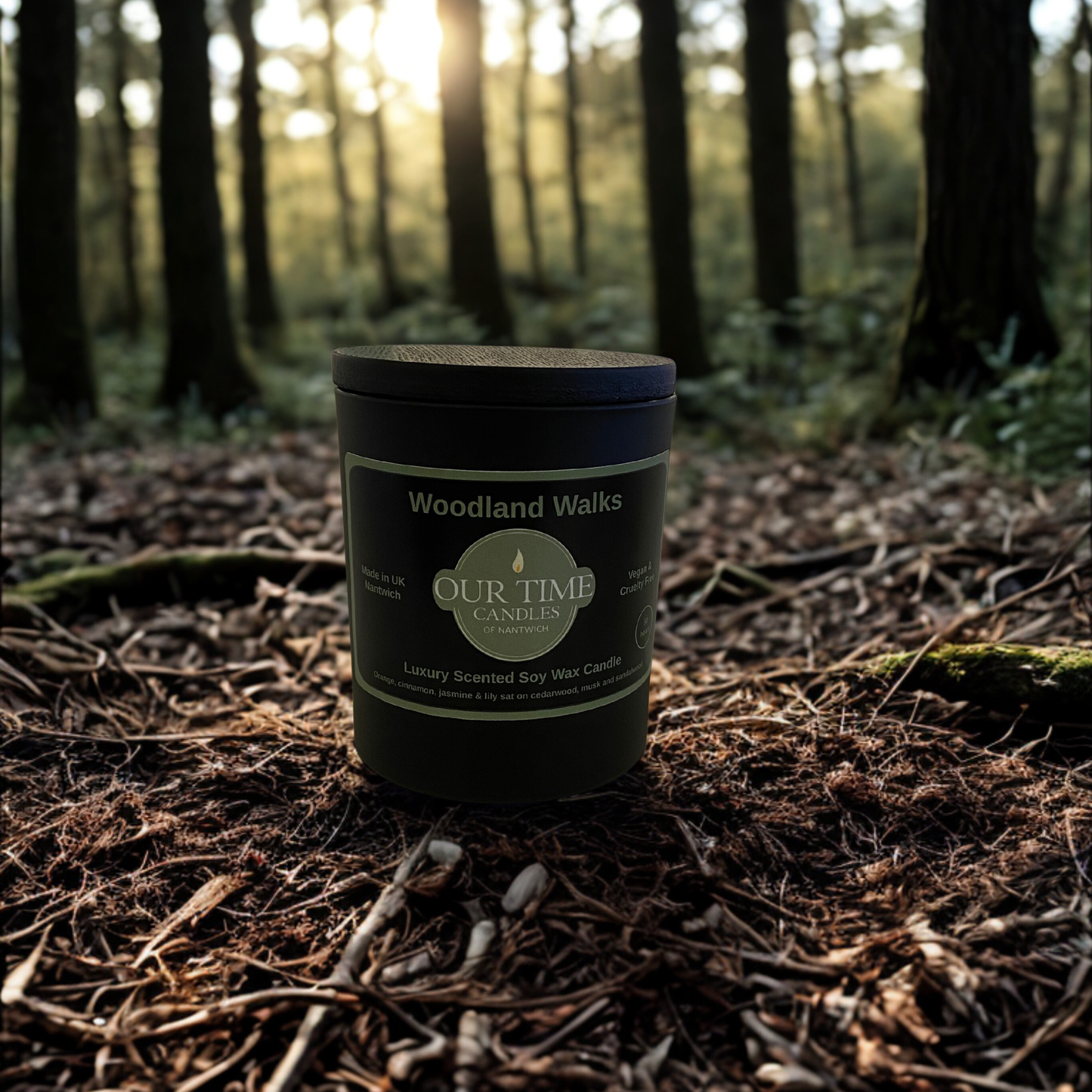 Woodland Walks Large Wax Filled Candle